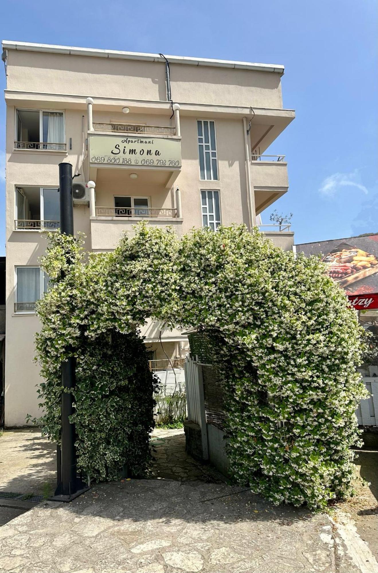 Apartmani Simona Budva Exteriér fotografie